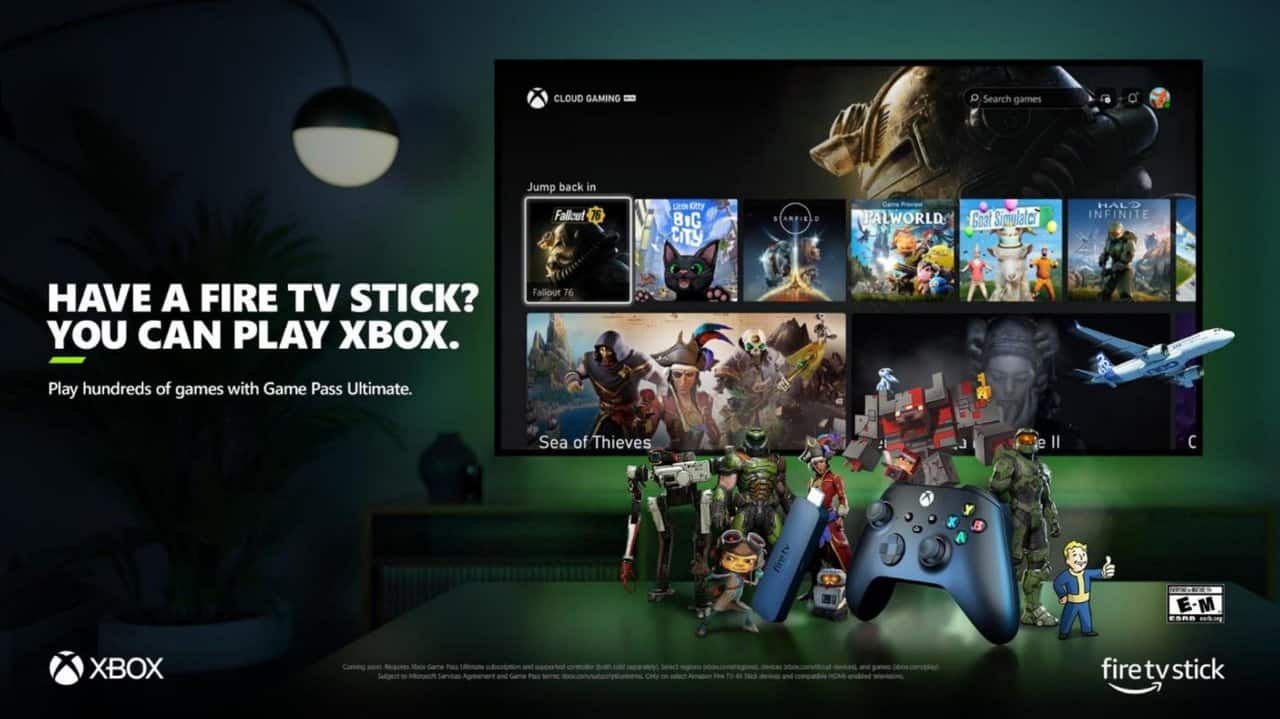 Microsoft 宣布Xbox 程式登陆Amazon Fire TV 可玩Game Pass 游戏